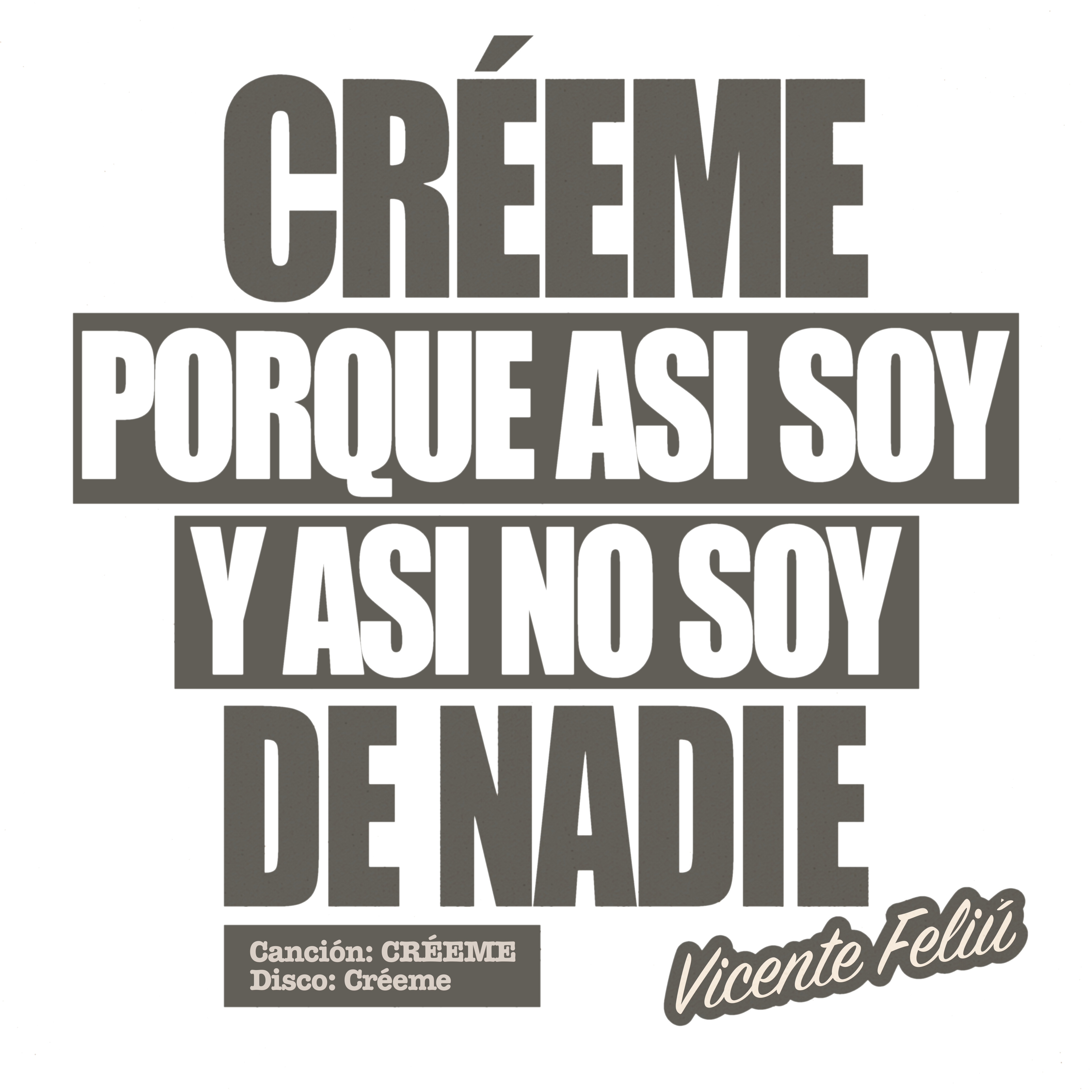 DISEÑOS FELIUSA - DIY - Créeme - Vicente Feliú