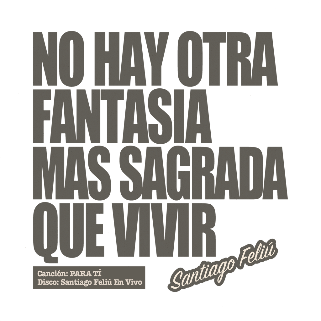 DISEÑOS FELIUSA - DIY - Para ti - Santiago Feliú