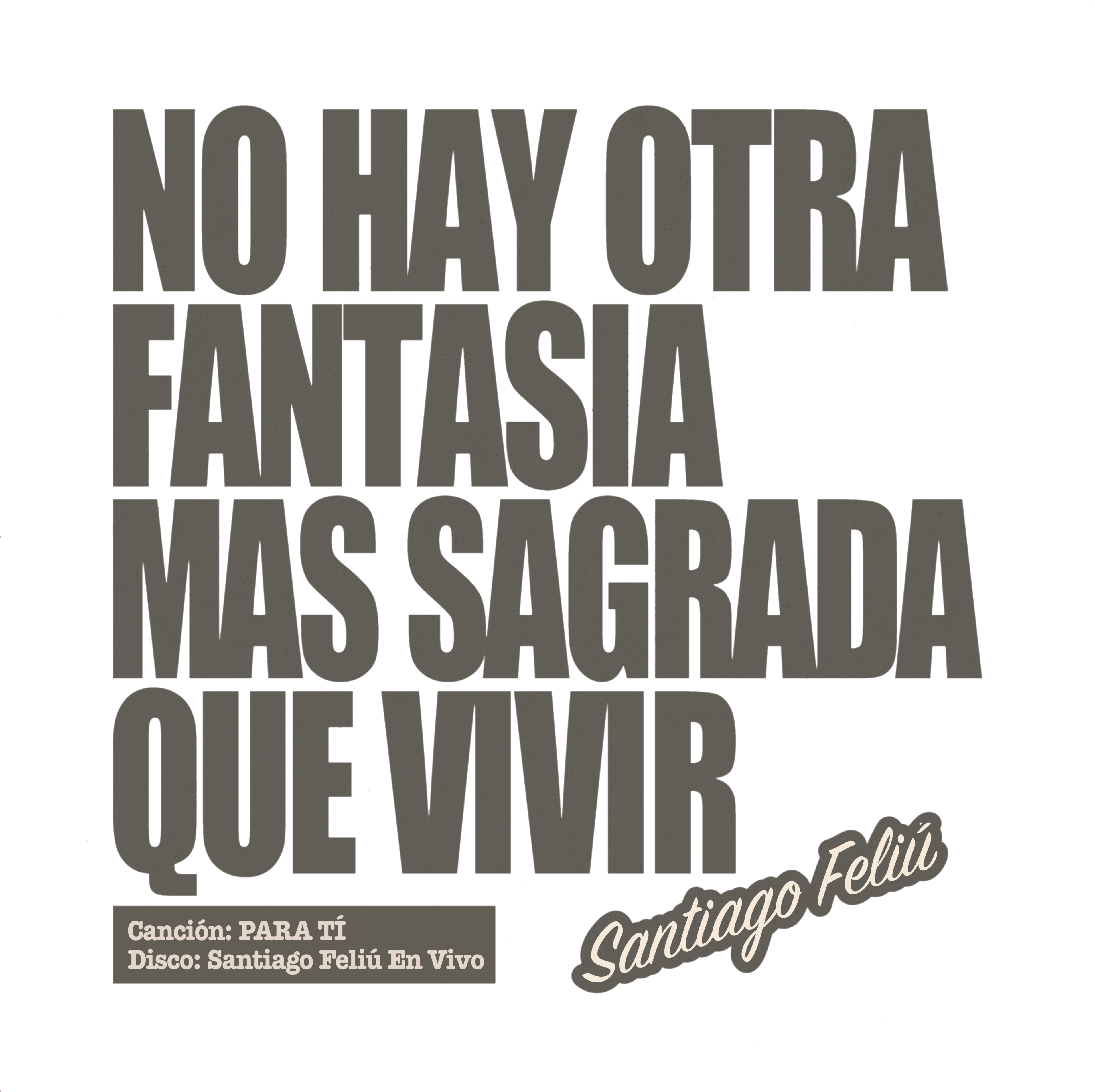 DISEÑOS FELIUSA - DIY - Para ti - Santiago Feliú